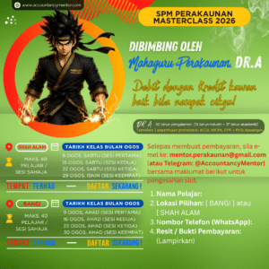 KELAS OGOS 2026